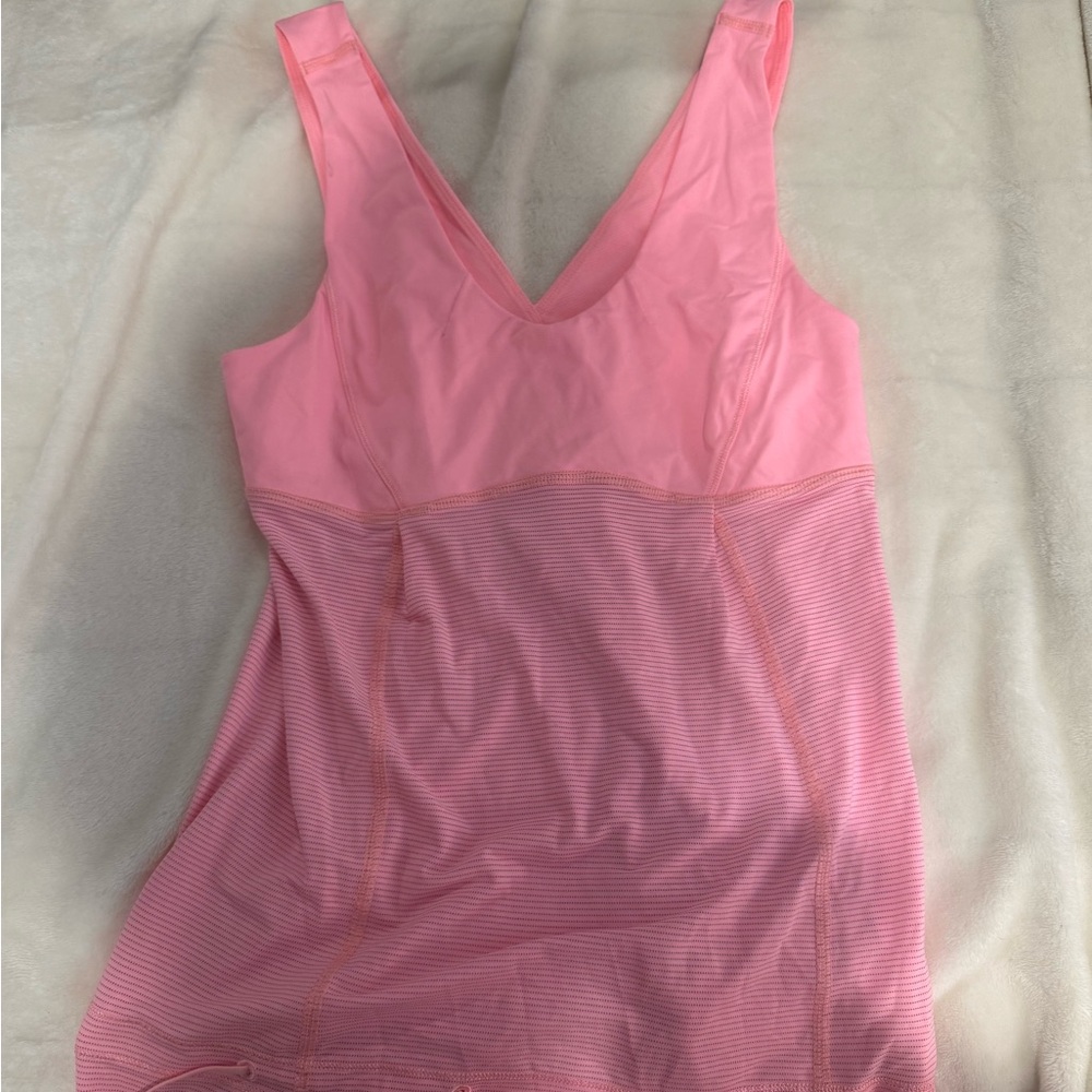 Lululemon Athletica Light Pink Athletic Top